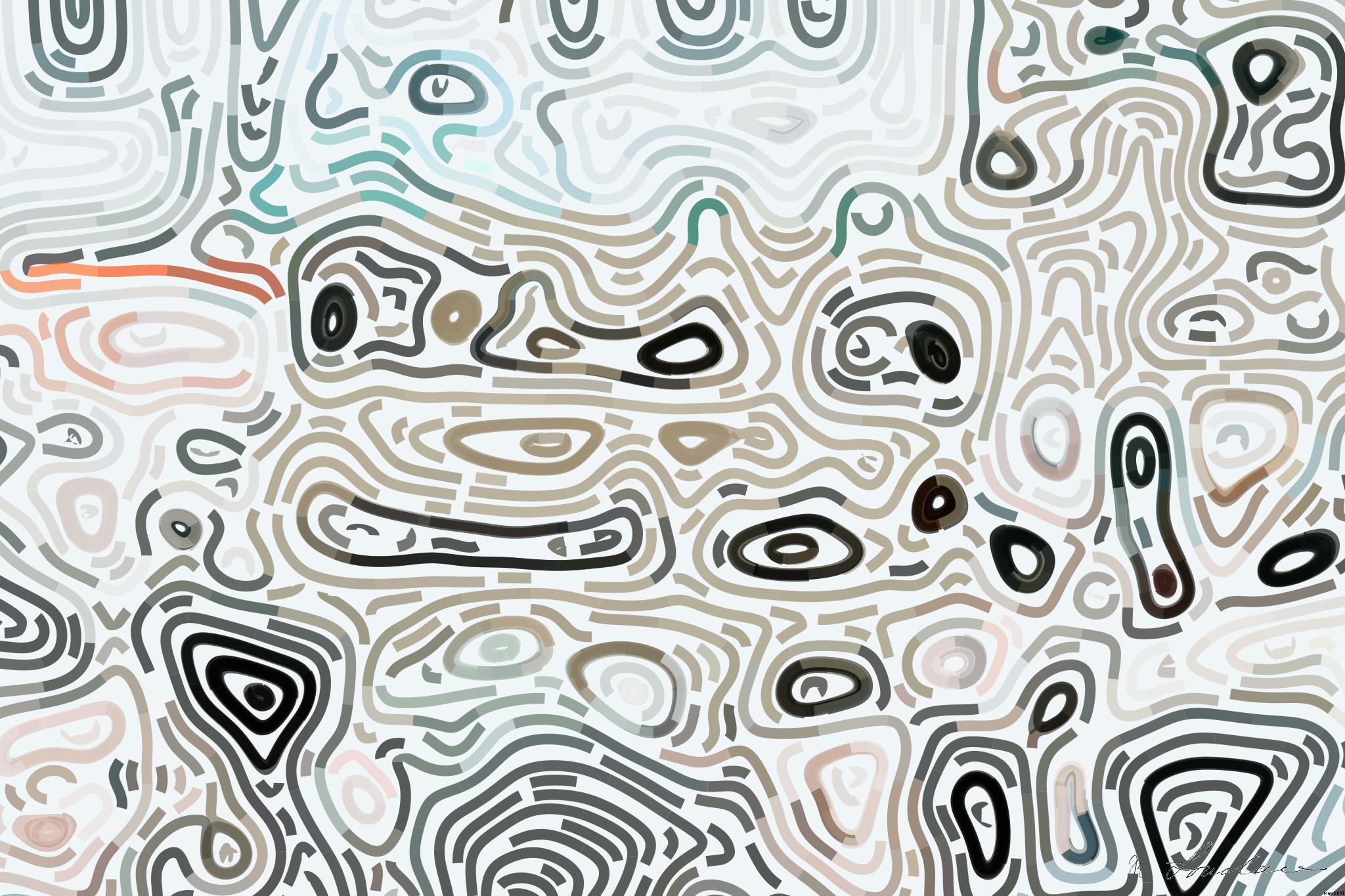 Drawn by bot QQfYExzXFjkjc3vET7pEeV; art-flowy; person holding sign board AI Art