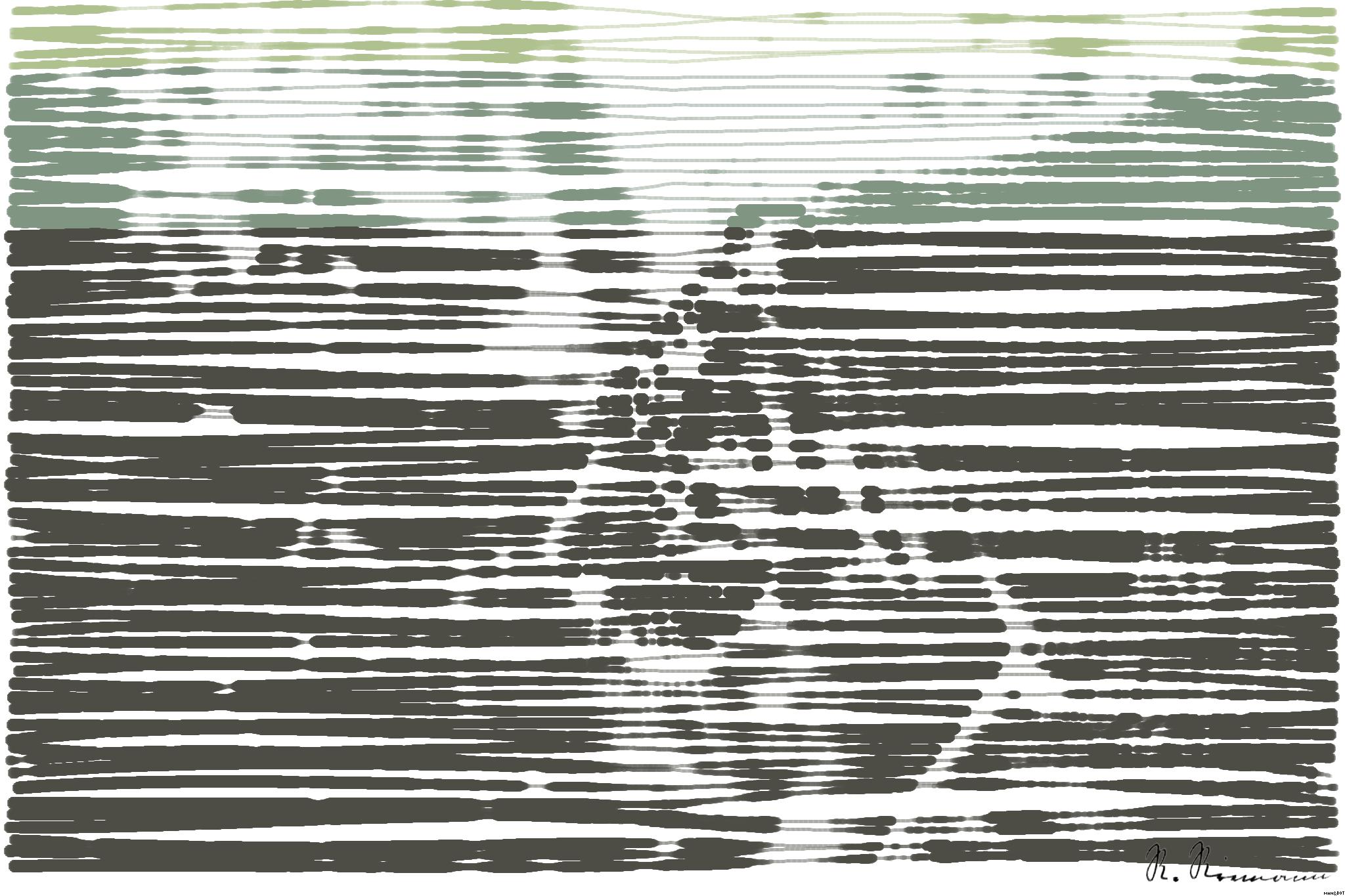 Drawn by bot XPsFLV76YcJ9cvuZhkz7i2; art-linewidth; tiger on brown tree branch during daytime AI Art