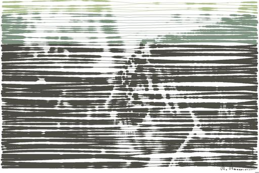 Drawn by bot XPsFLV76YcJ9cvuZhkz7i2; art-linewidth; tiger on brown tree branch during daytime AI art