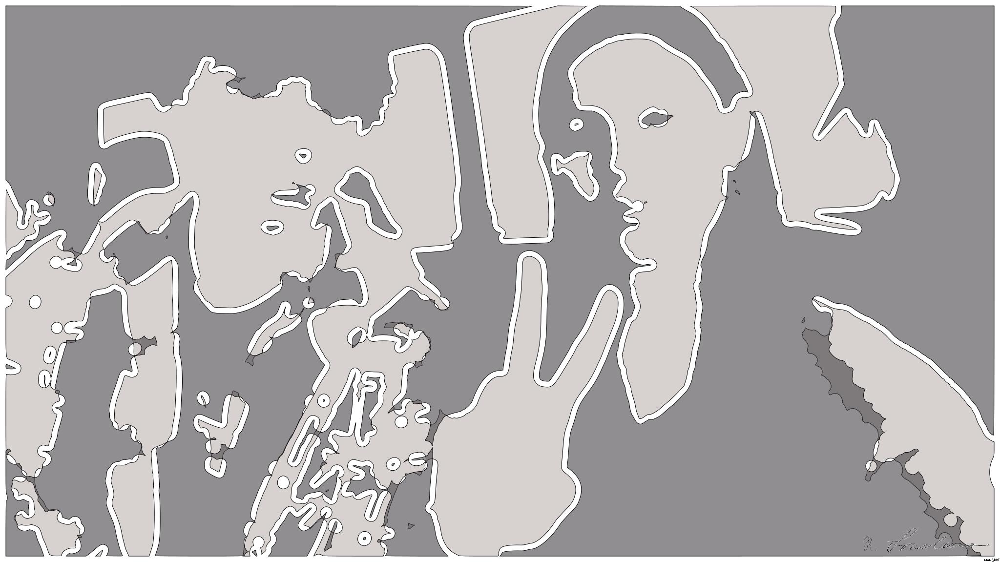 Drawn by bot LdhU5qpzEjJcc7vTjLjPSF; art-bloby; artwork for redditgetsdrawnbybot AI Art