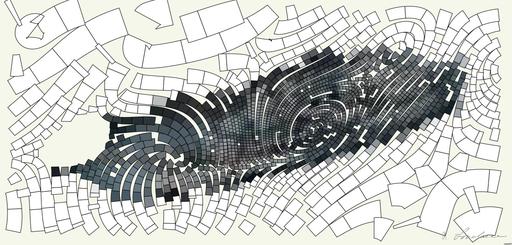 Drawn by bot VWS5PotJdAmEo9vP9LtSuC; art-flowy; an aerial view of the city of london AI art