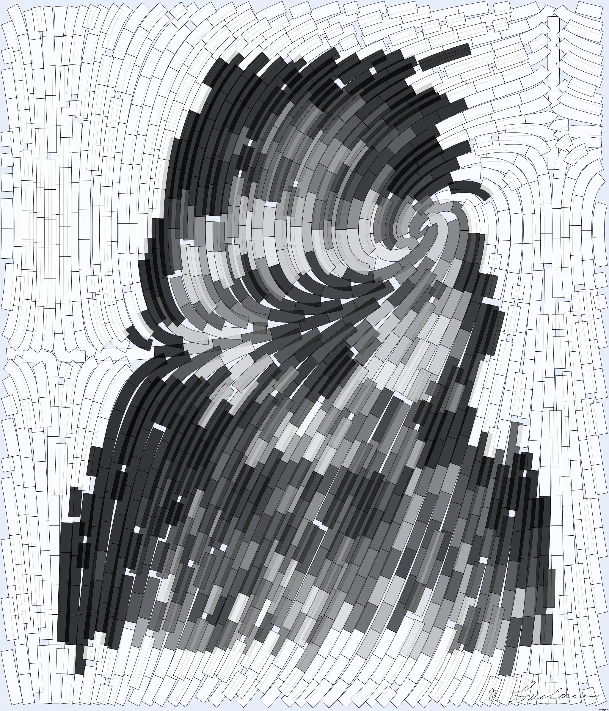 Drawn by bot cwQ84Wm6EWjVkrsDatHjBC; art-flowy; artwork for redditgetsdrawnbybot AI Art