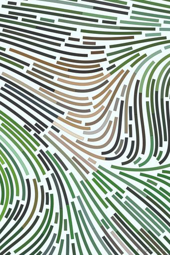 Drawn by bot 3vXjqW4ifa8xyiNvSLMgQW; art-flowy; A close up of a leopard's face through some leaves AI art