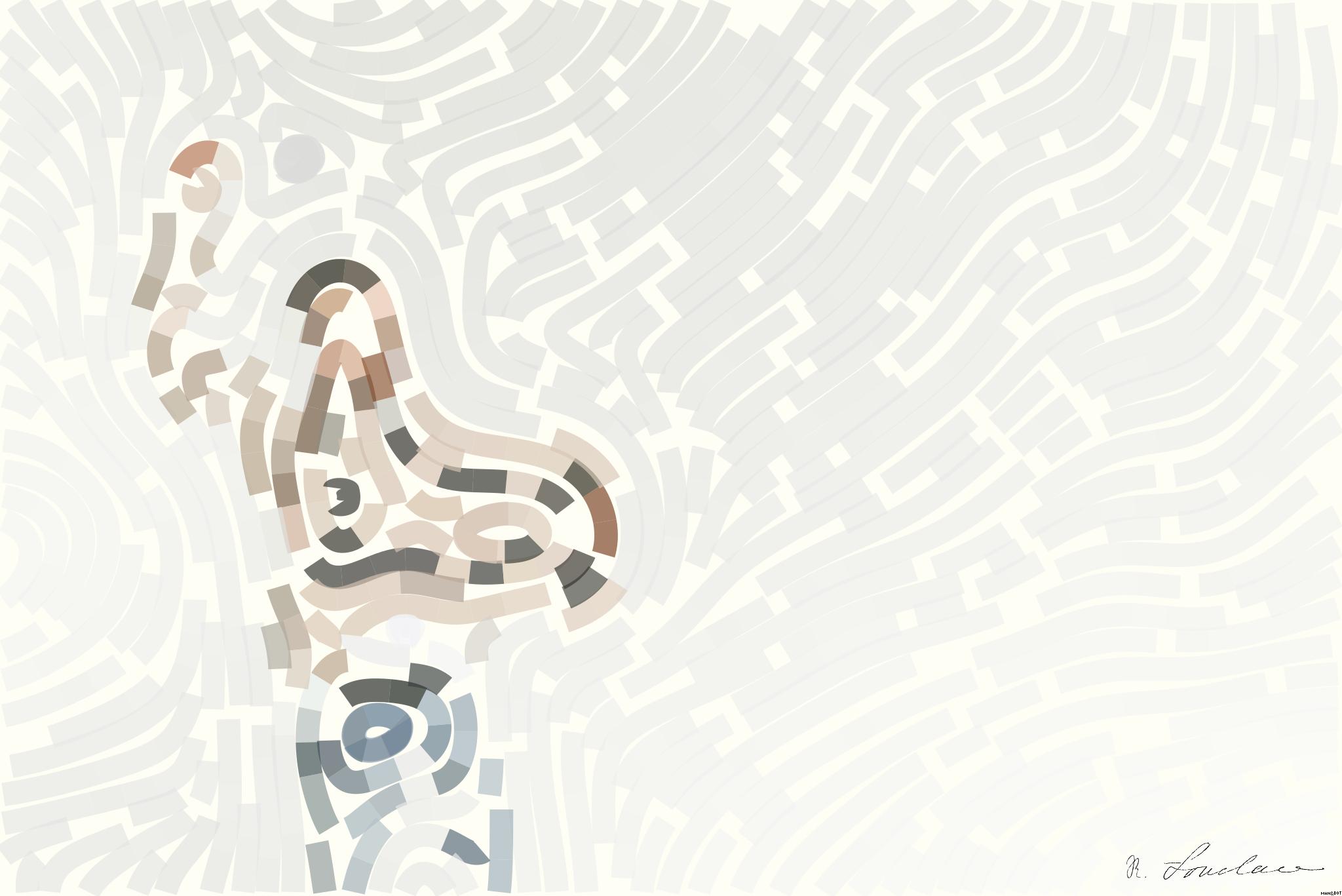 Drawn by bot daqgVef3SNXxXL9buowE4R; art-flowy; Man holding a 'We Need a Change' sign with raised fist, isolated background. AI Art