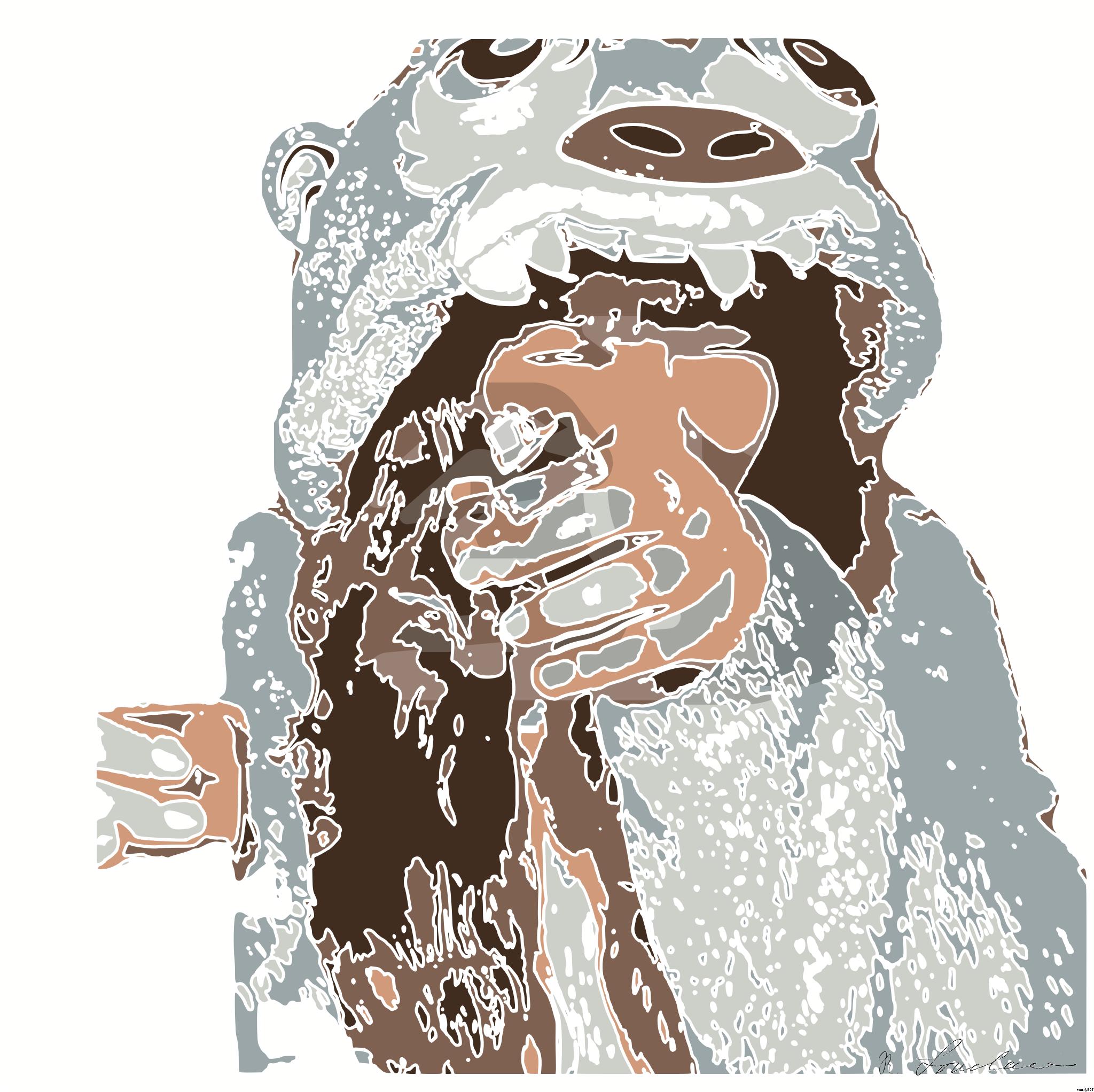 artwork for redditgetsdrawnbybot AI Art