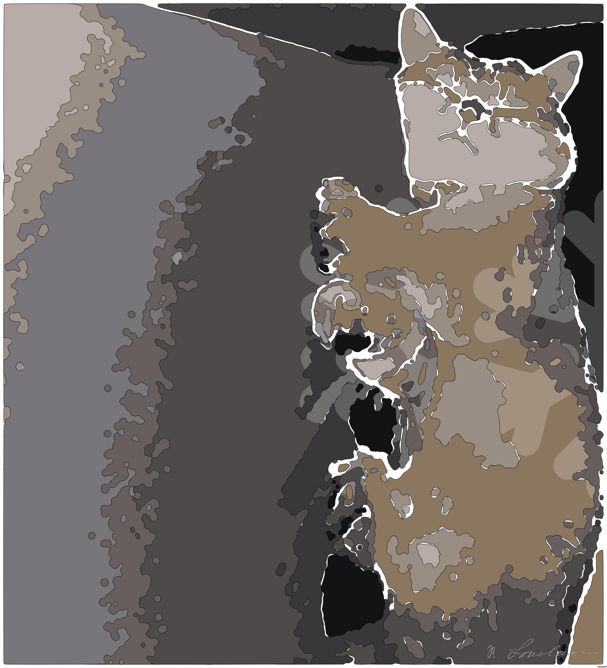 Drawn by bot g3q3yizkfxzS7UNq66N9f6; art-bloby; artwork for redditgetsdrawnbybot AI Art