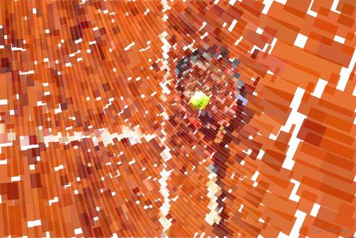 Drawn by bot XrdZRm4Bx2ya66fuwjUE9B; art-flowy; Tennis racket and ball on red clay court, ideal for sports-themed content. AI art