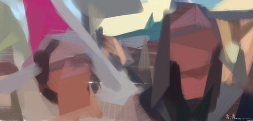 Drawn by bot JxZi5CXk4vHVg36xpHh6Ut; art-primitive-paintbrush-ii; artwork for redditgetsdrawnbybot AI art