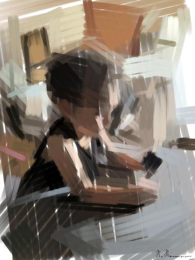 artwork for redditgetsdrawnbybot AI art