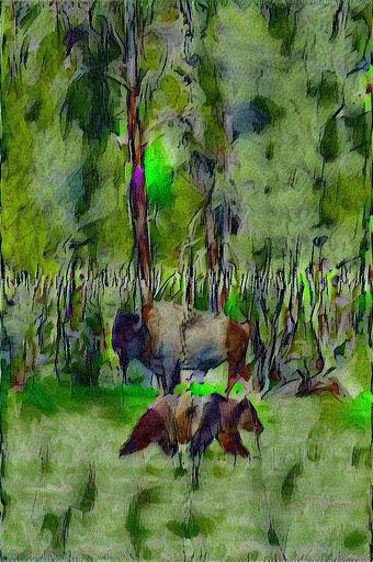 from CC0 photo AI art