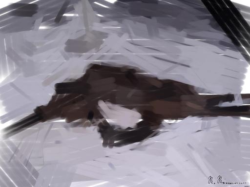 artwork for redditgetsdrawnbybot AI art