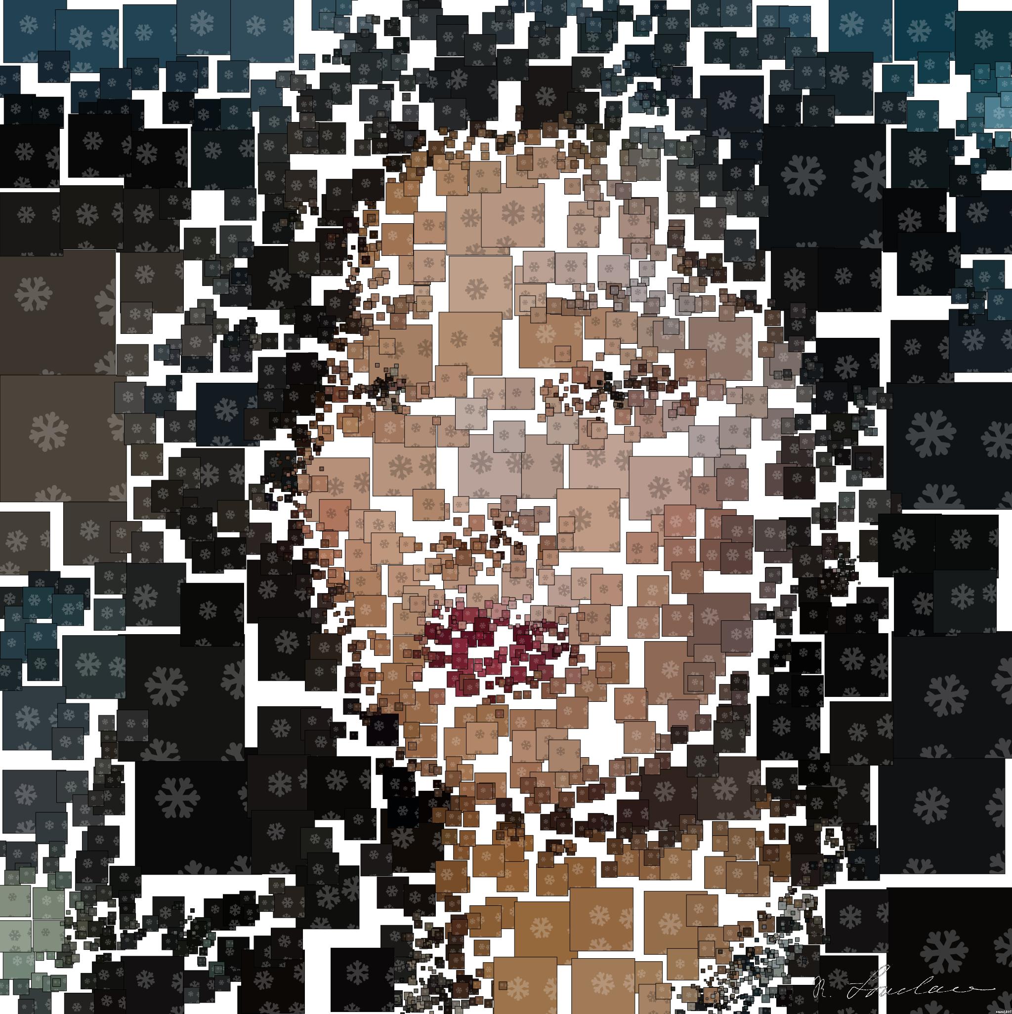 Drawn by bot AKhJZCfqMHZTu9XzNSbqbK; art-quadrangle; Female reporter holding microphone with caution tape in background. AI Art