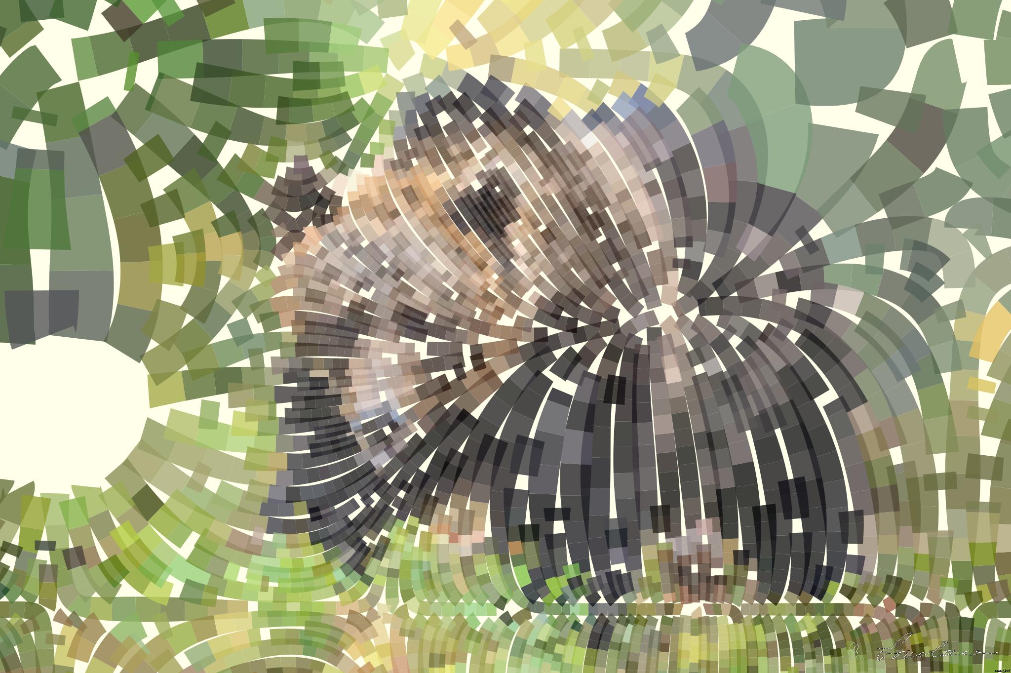 Drawn by bot 8tfGSvacoavM2TuULGaN9D; art-flowy; Brown bear in the autumn forest.  Scientific name: Ursus arctos. Natural habitat. AI Art