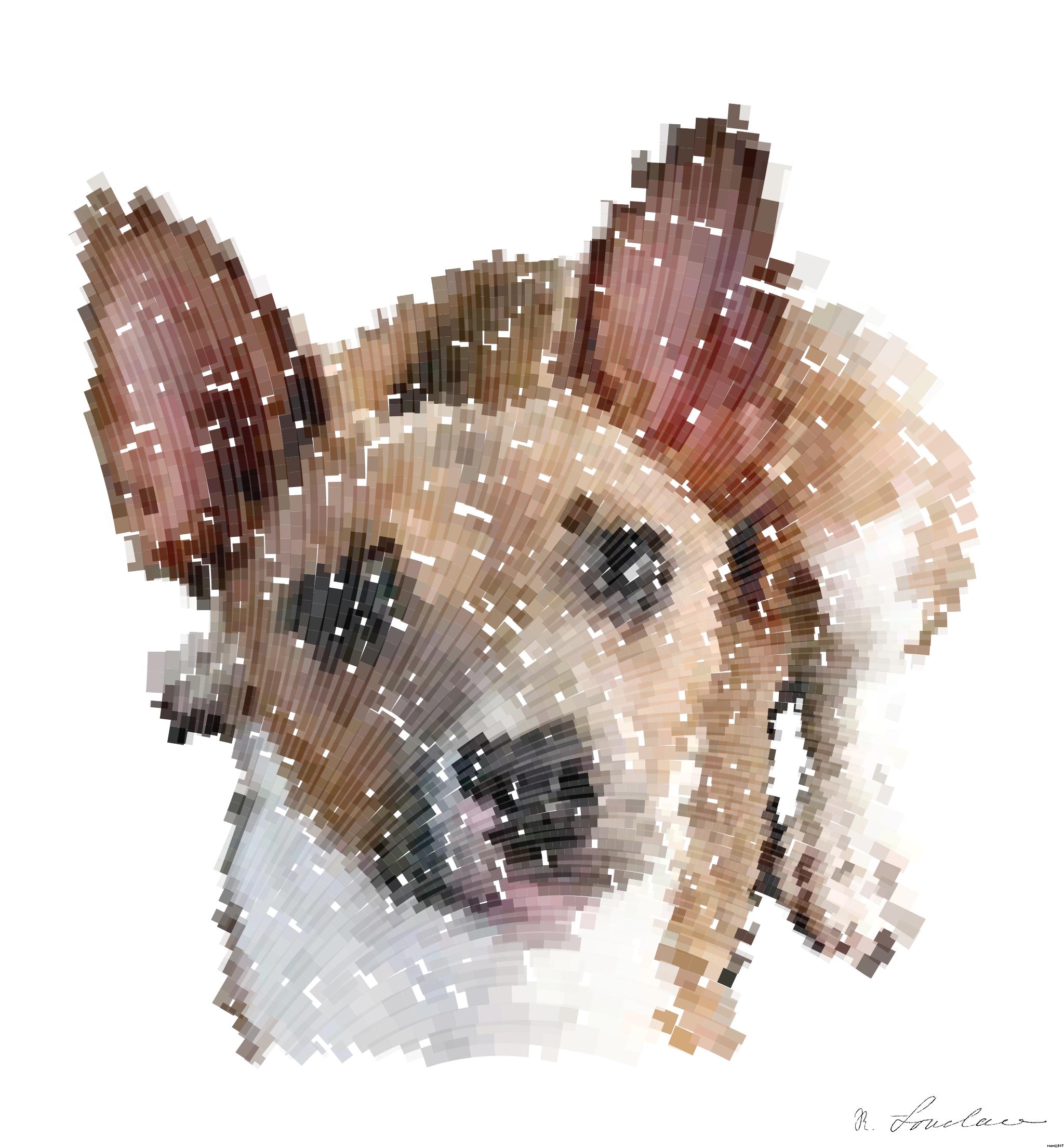 Drawn by bot eeGVDwDrQr4uUX6pPWH55P; art-flowy; artwork for redditgetsdrawnbybot AI Art