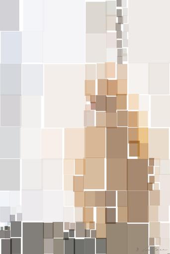 Drawn by bot fpeDs4Yo3dWgQFyC24j3hS; art-quadrangle; A cute ginger tabby cat sits on a windowsill, basking in soft indoor light. AI art