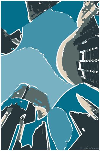 Drawn by bot MVYwBUtXm7AyvVkeKK5Tpd; art-bloby; low-angle photography of mirror high-rise building AI art