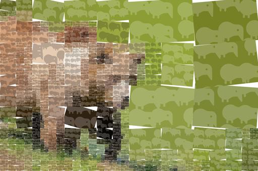 Drawn by bot U4WjXKco6KEpUg7RZVudZX; art-quadrangle; A majestic grizzly bear standing near a pond in its natural habitat, full of life. AI art