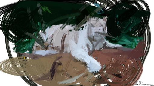 Drawn by bot Zka2B5cpEiSgbdDVtdrqoz; art-primitive-paintbrush-ii; None AI art