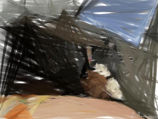 Drawn by bot fvKjcRcLPxJ7FsatmZDgWa; art-primitive-paintbrush-ii; artwork for redditgetsdrawnbybot AI art