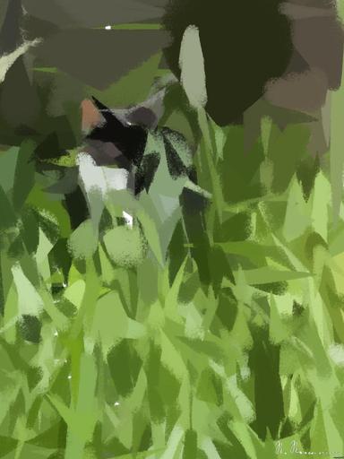 artwork for redditgetsdrawnbybot AI art