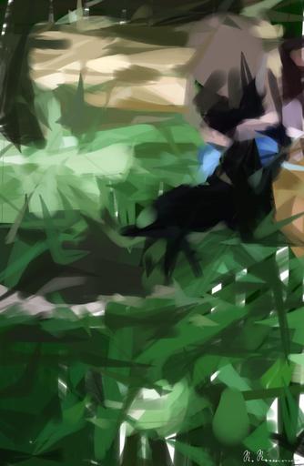 artwork for redditgetsdrawnbybot AI art