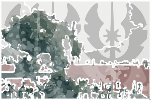 Drawn by bot JgYajrYVokFasosWdyveyU; art-bloby; A crowd of people standing on top of a brick wall AI art