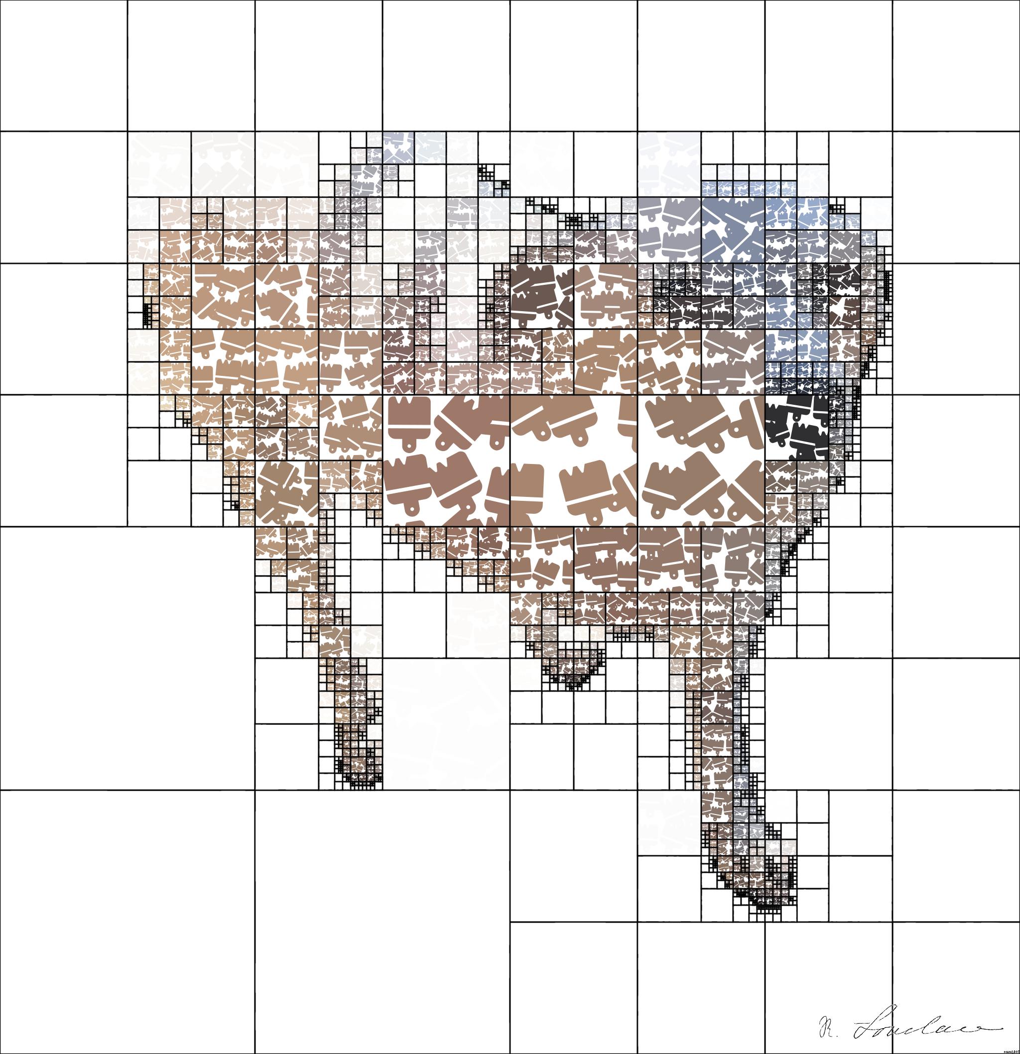 Drawn by bot Ct3vECQvwFEi9GqB5oAMy9; art-quadrangle; artwork for redditgetsdrawnbybot AI Art