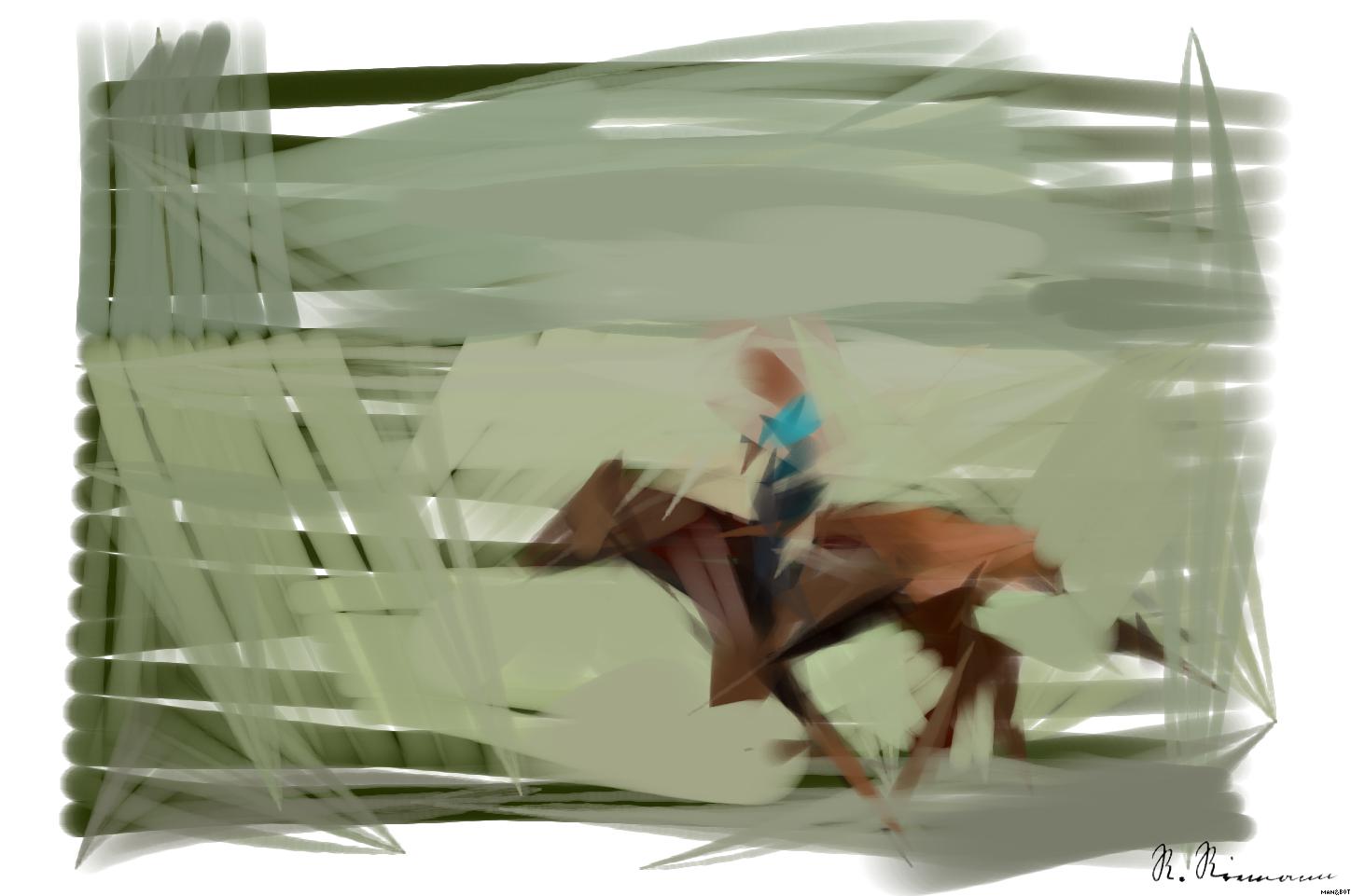 Drawn by bot VocvqPMRvvojHYeJnb2Npz; art-primitive-paintbrush-ii; None AI Art