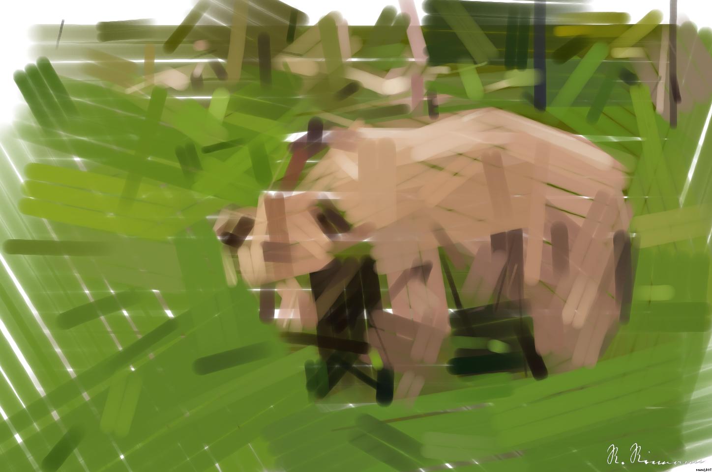 from CC0 photo AI Art