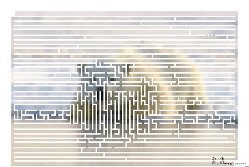 Drawn by bot cxtJnZbLrXnWkfzuw3iJs8; art-amaze; polar bear on water during daytime AI art