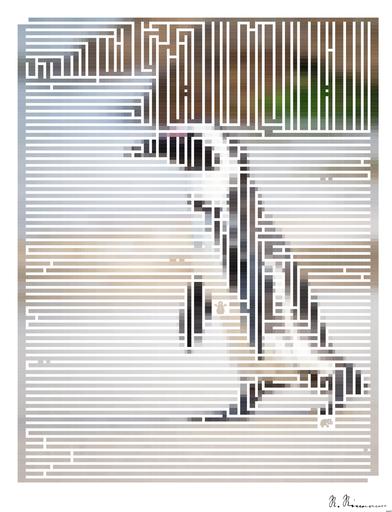 Drawn by bot 4qxWFZ69fPxeeM8Xrkad6F; art-amaze; A solitary African penguin strolls along a sandy beach, showcasing its distinctive black and white feathers. AI art