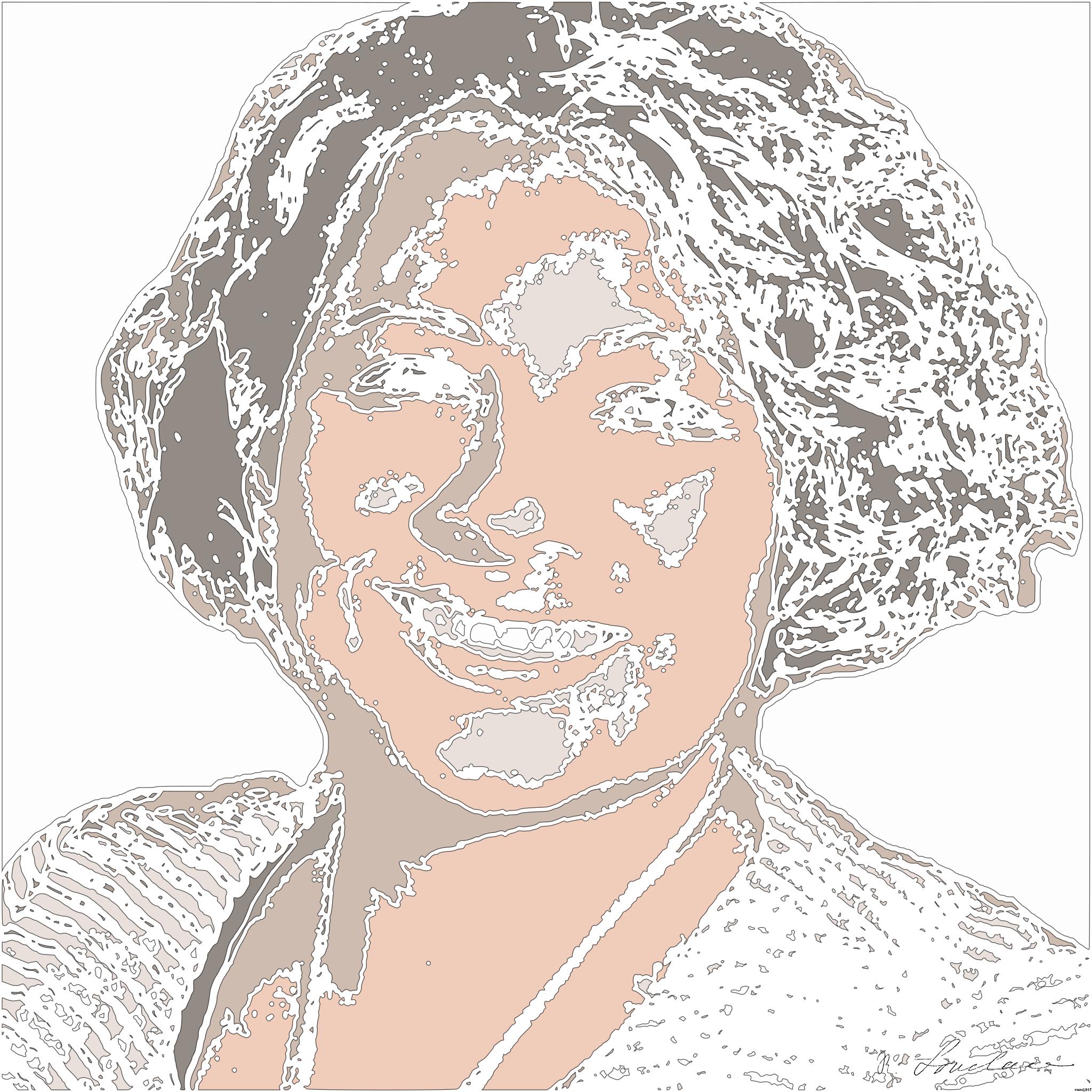 Drawn by bot GCyKcWvkRjegDf4YARP8KN; art-bloby; woman on focus photography AI Art