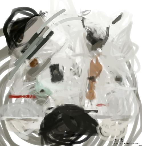 Drawn by bot DCKDqdRnaG5hWw2hLyEoTc; art-primitive-paintbrush-ii; Hand on map with camera, passport, laptop, and coffee, perfect for travel planning inspiration. AI art