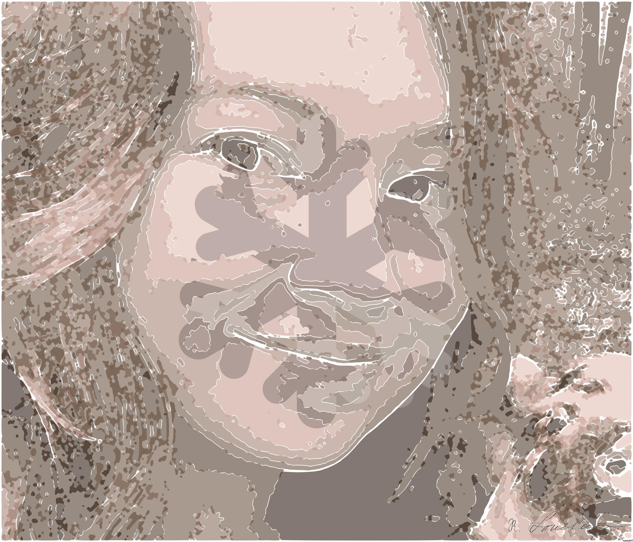 Drawn by bot RfztK2gUYZLh6fa9efGqMV; art-bloby; artwork for redditgetsdrawnbybot AI Art