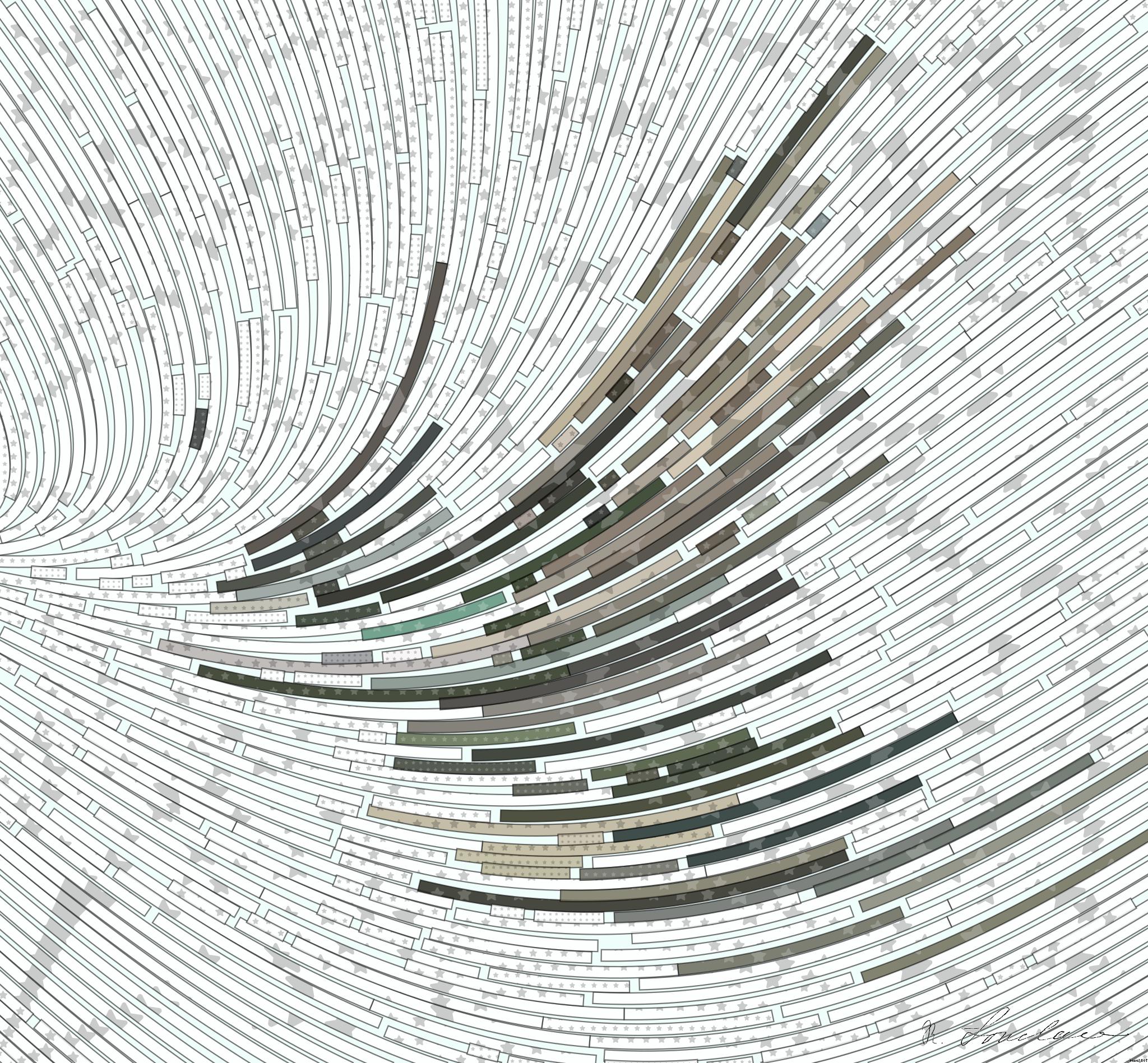 Drawn by bot PxbkZ7tcvB4iRdzyadyMbX; art-flowy; A hummingbird hovers gracefully near a blooming red hibiscus, showcasing nature's delicate beauty. AI Art