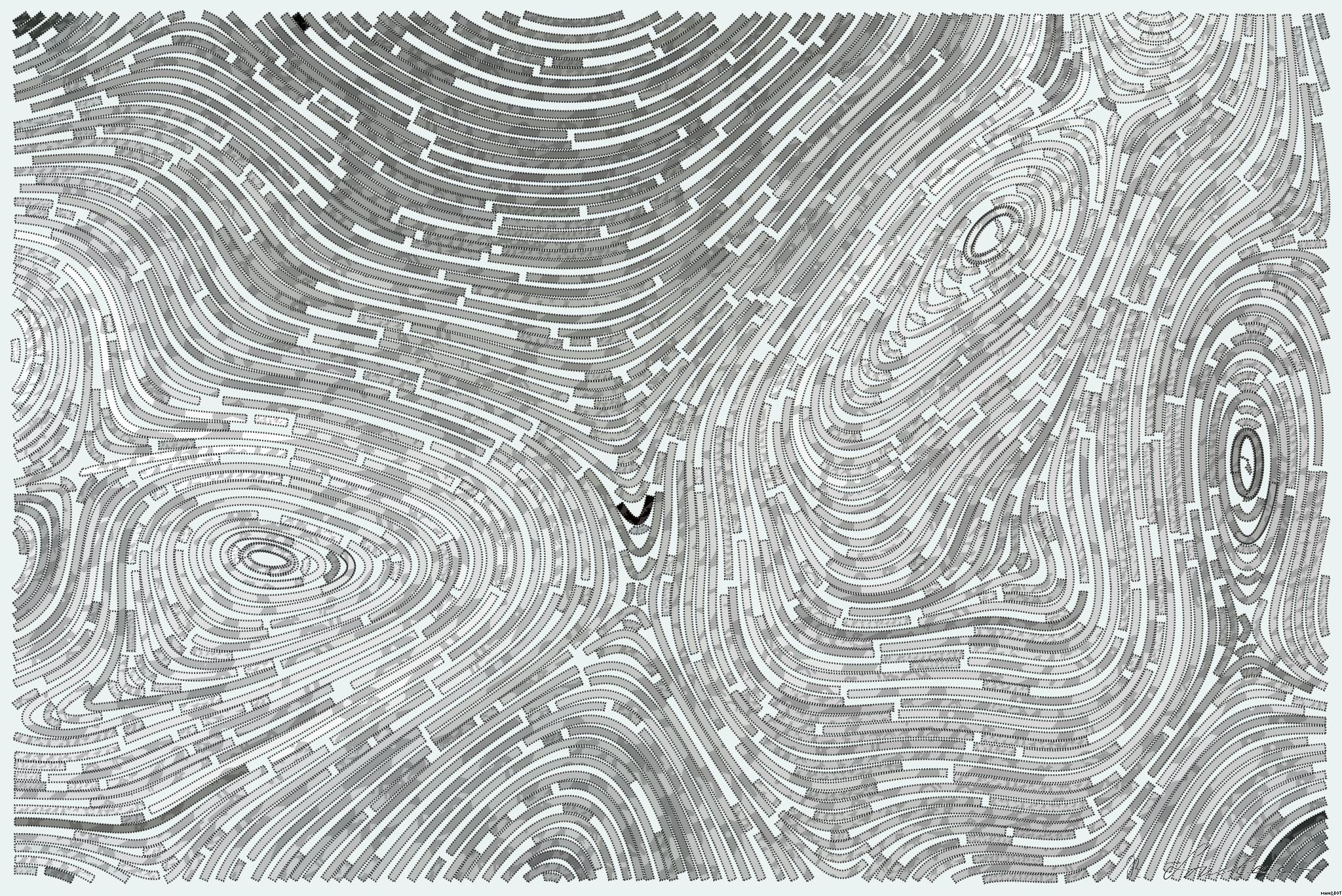 Drawn by bot HiTcrKLHv9H2j2td4dnVXi; art-flowy; Explore the sweeping modern arches and minimalistic design of the Milwaukee Art Museum's white hallway. AI Art