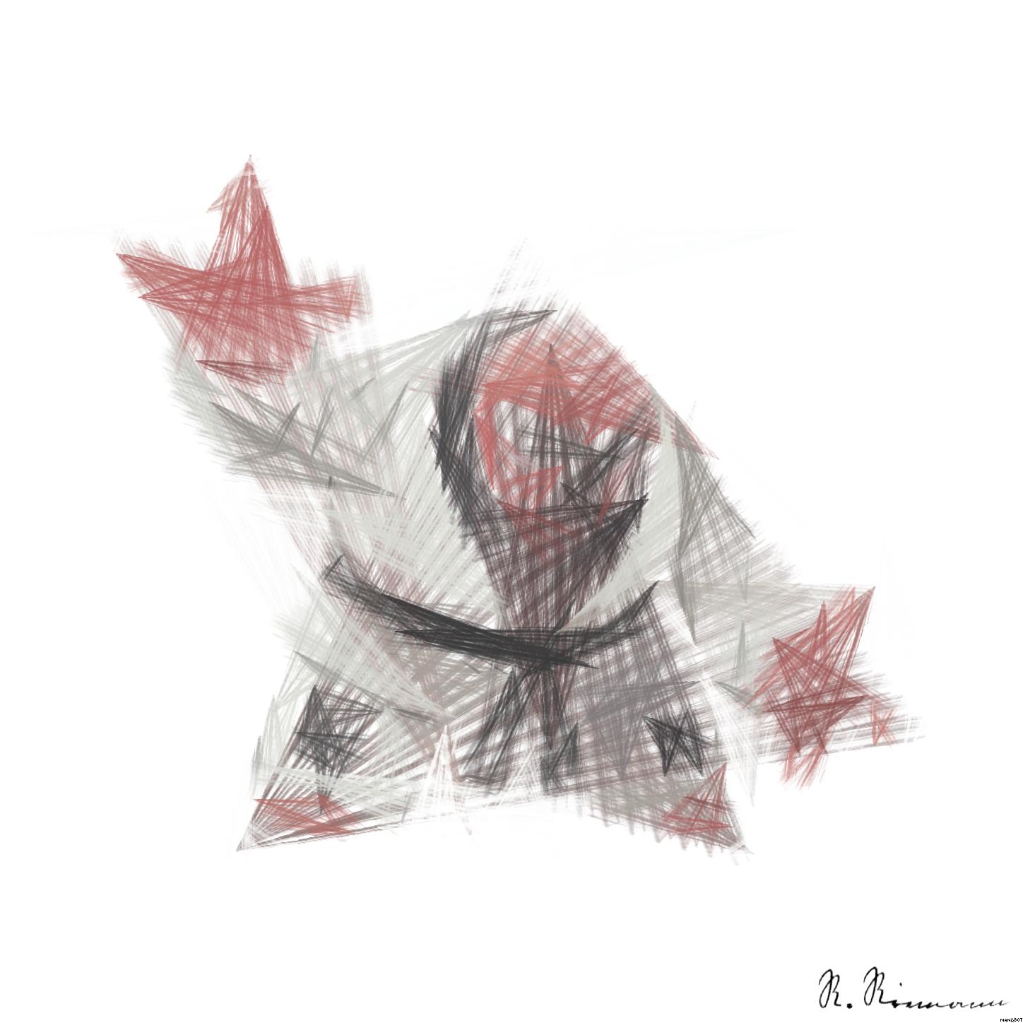 Drawn by bot LMpzMoF3MtVozyd3retwN7; art-primitive-paintbrush-ii AI Art