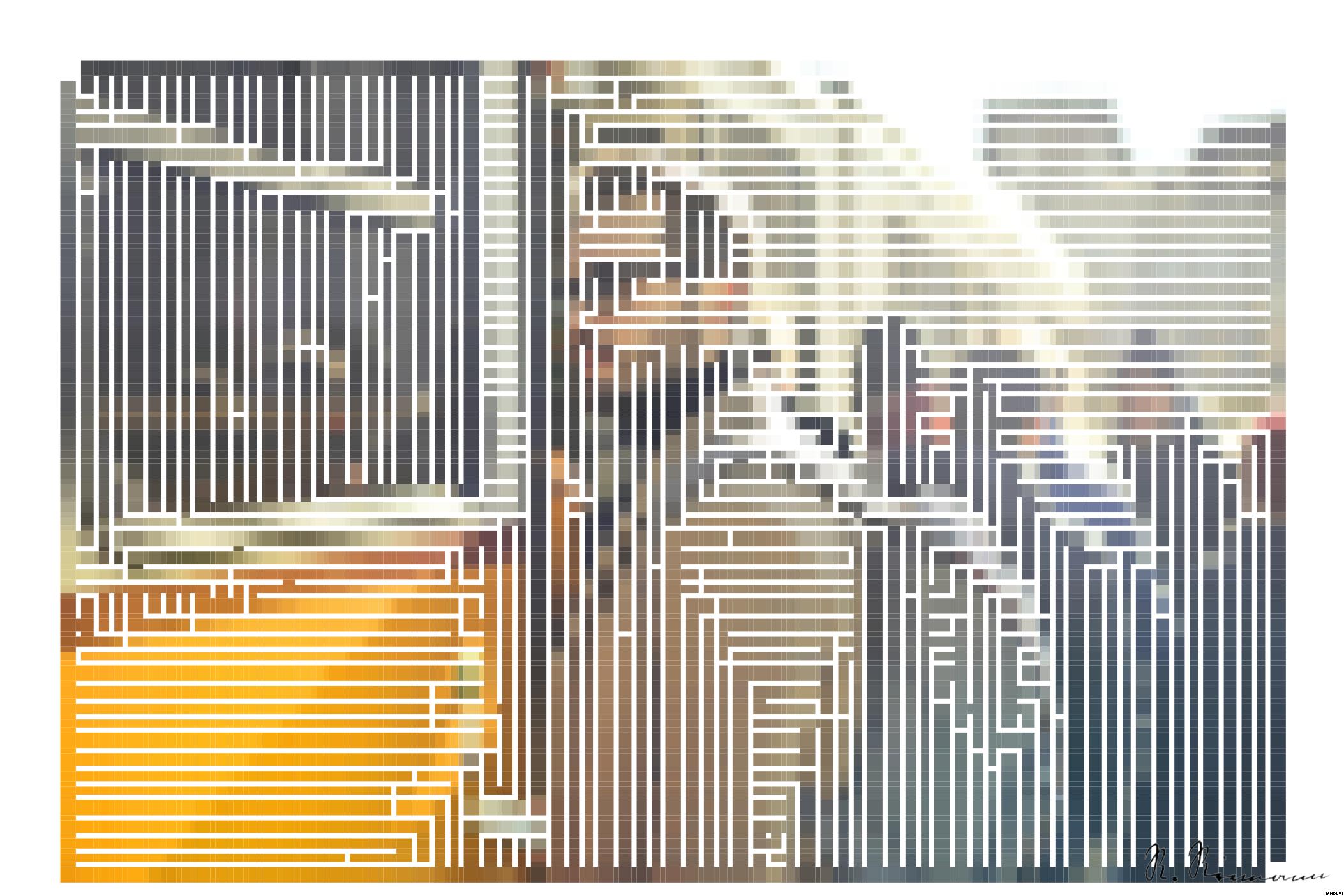 Drawn by bot NACHUKuGbzFNMyTJ4LcyZQ; art-amaze; A stylish man with a backpack boards a tram in bustling Budapest, Hungary, during the day. AI Art