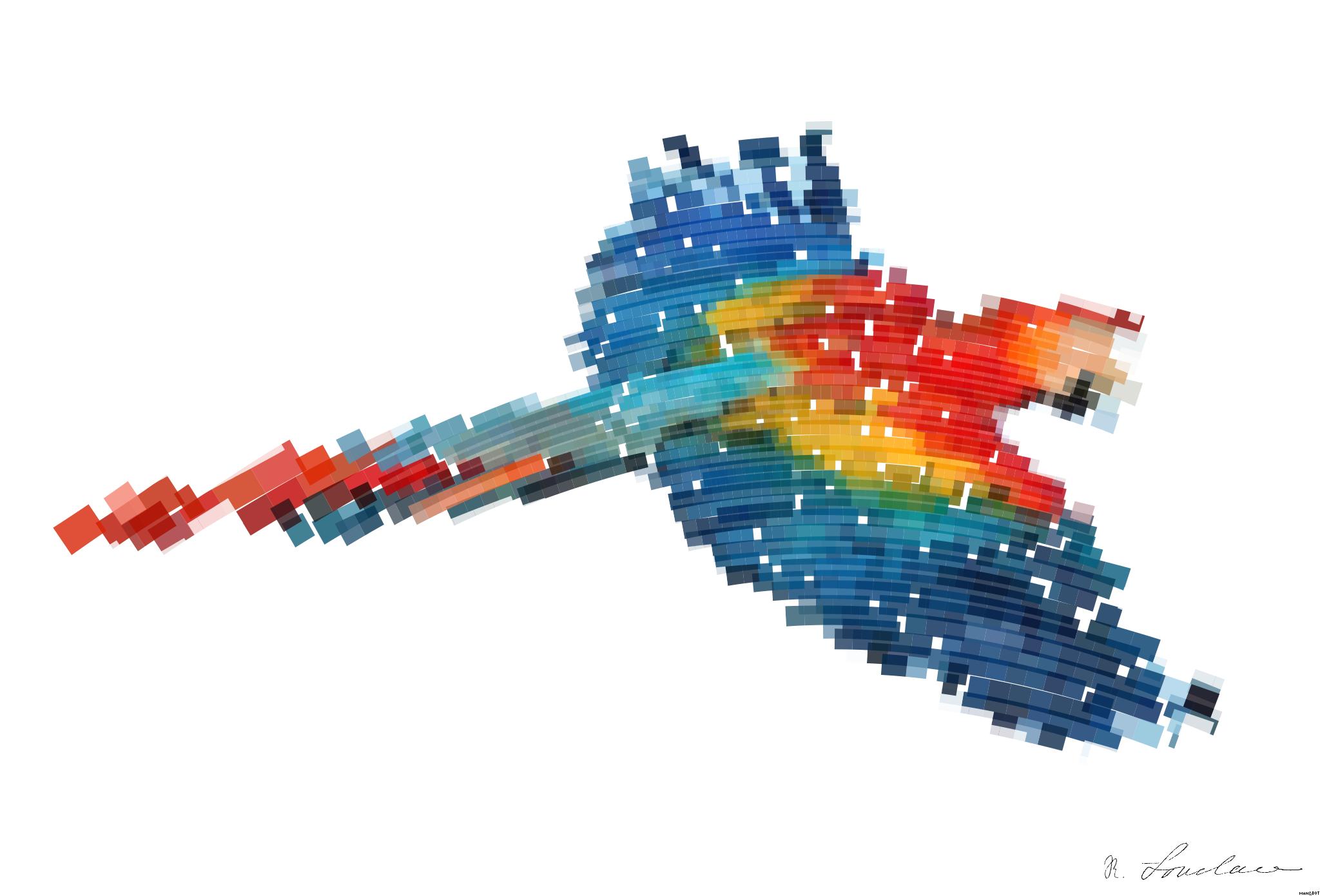 Drawn by bot cFSVpdCrReHiKTKh7xXn6X; art-flowy; scarlet macaw AI Art