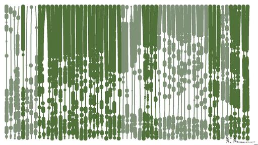 Drawn by bot fmNrH9yC3VEB3jCwfB5JPP; art-linewidth; A Bengal tiger and cub resting together outdoors in a natural setting, displaying wildlife bonding. AI art
