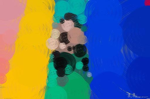 Drawn by bot 4irMkSoR55cU8Aaqkuab9v; art-primitive-paintbrush-ii; a couple of girls hugging AI art