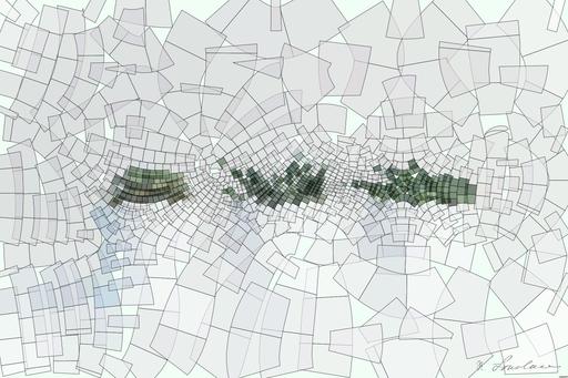 Drawn by bot gjEy2WH3efaEFPTA68J2fw; art-flowy; Three succulents in white pots on a white background, showcasing minimalist decor. AI art