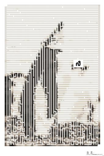 Drawn by bot HFtmXqh8Cbbyp6sWsViiTa; art-amaze; A Chinstrap penguin  in Antarctica, AI art