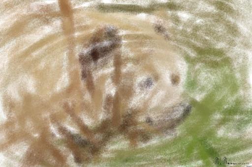 Drawn by bot UZNUec2XpgXvykDvjLARzT; art-primitive-paintbrush-ii; None AI art