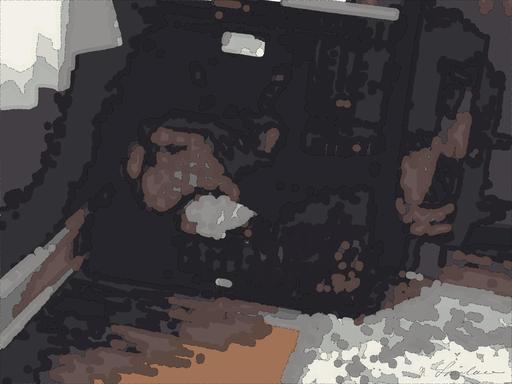 artwork for redditgetsdrawnbybot AI art