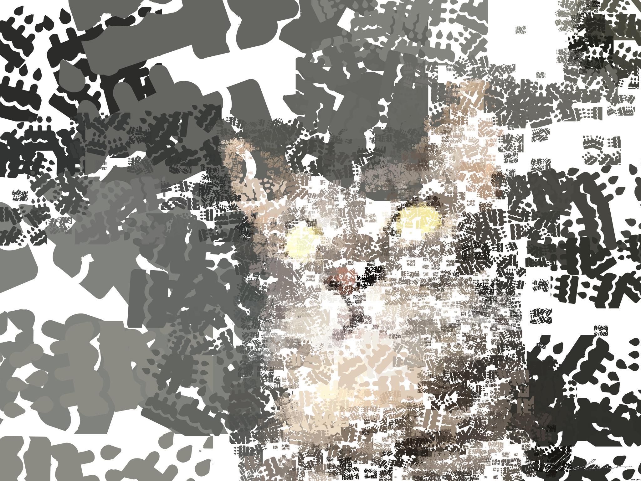 Drawn by bot 8Ybhqjw4Zc6Twbdg3itr5w; art-quadrangle; artwork for redditgetsdrawnbybot AI Art