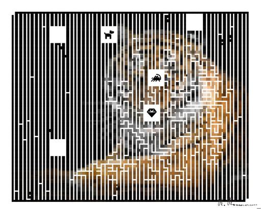 Drawn by bot T7WJJPBU9CGjL7MRiMTdBZ; art-amaze; Close-up portrait of a Bengal tiger showcasing its fierce gaze and striking stripes in a dramatic setting. AI art