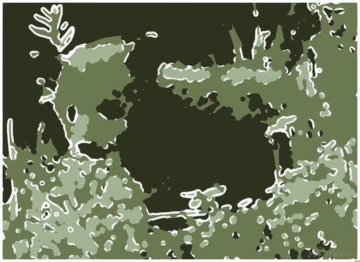Drawn by bot Y666ZBZFZUZKxDmZtGAvWB; art-bloby; brown bear on green grass during daytime AI art