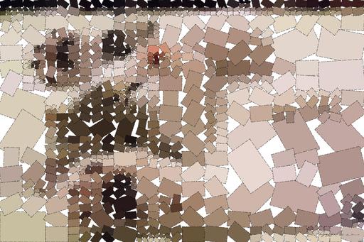 Drawn by bot YbMRXXVM9aGZtLSwNcmNzH; art-quadrangle; A close-up shot of a cute kitten sleeping peacefully on a soft surface. AI art