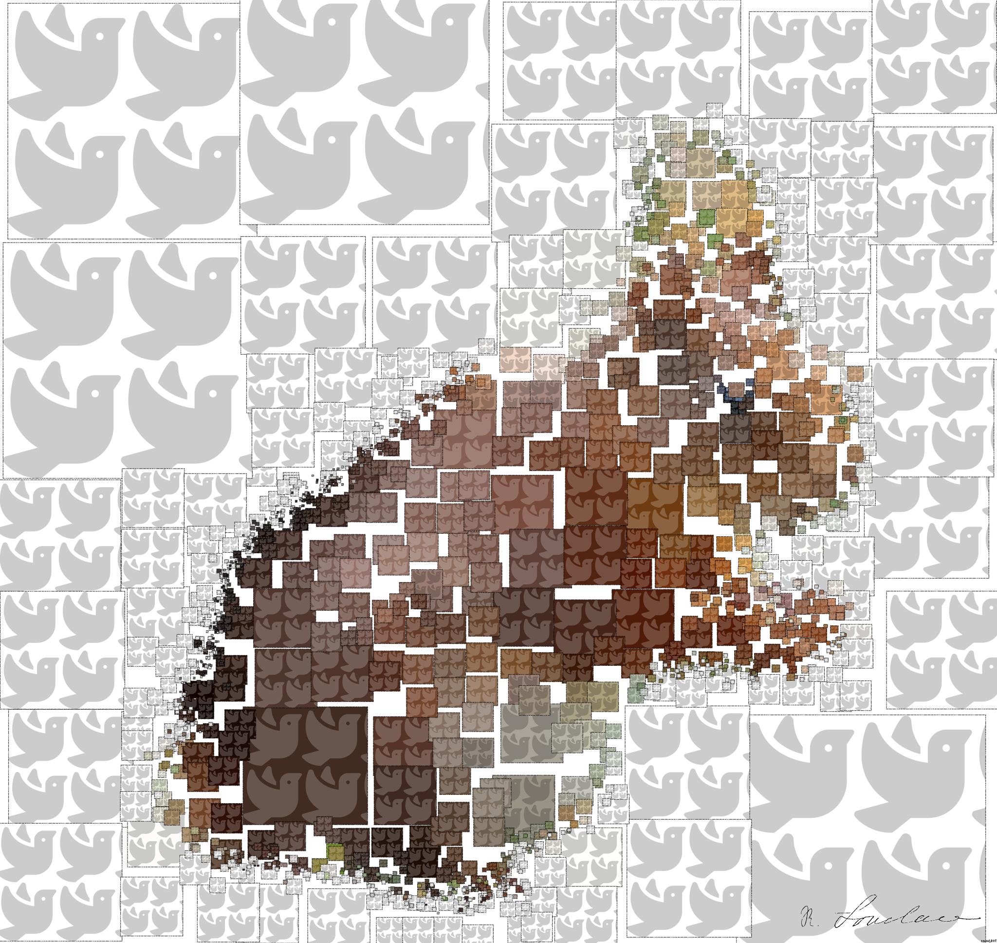 Drawn by bot GcutD4PqG7eougToJW3QVp; art-quadrangle; Close-up of a charming red squirrel in natural habitat, showcasing its vibrant fur and curious expression. AI Art